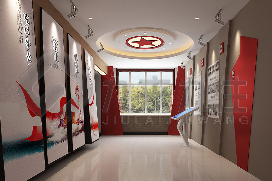 廉政教育基地展廳設(shè)計(jì)，多媒體展廳設(shè)備方案