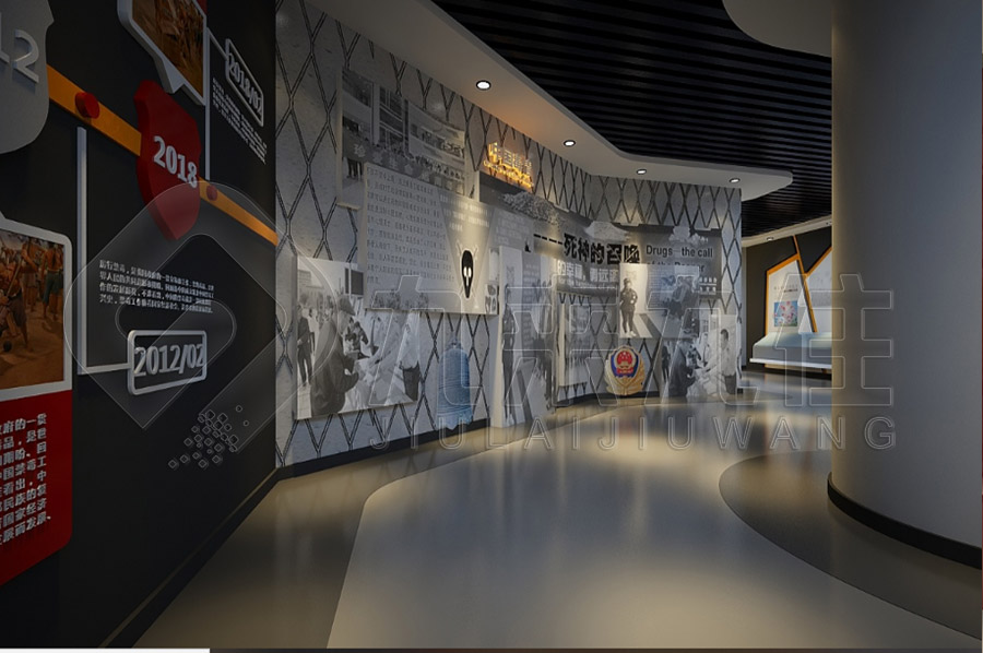 安全教育示范展廳，公共安全館布置公司，安全實訓基地建設