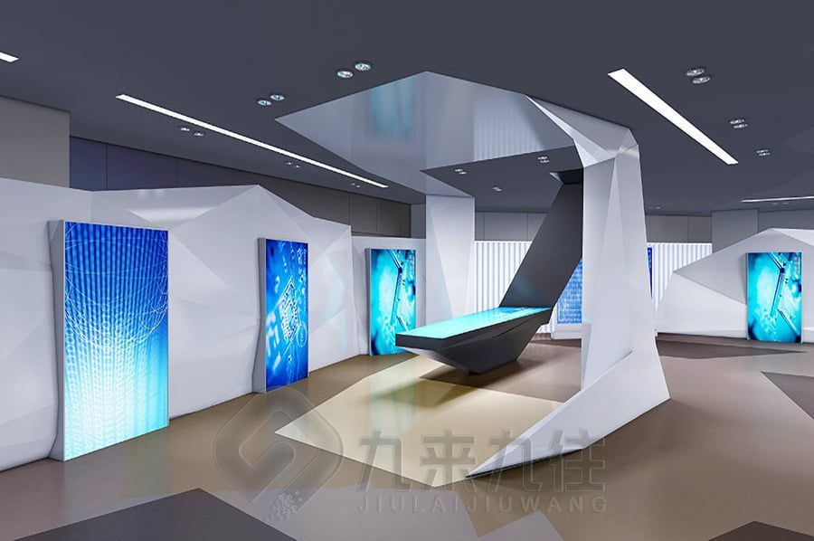 智慧集團文化博物館設備廠家,現(xiàn)代展廳設計與施工,高科技展覽館裝修材料