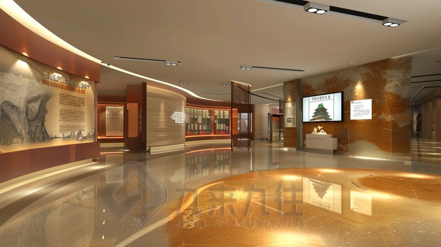 高科技外貿(mào)展館設(shè)計(jì),數(shù)字化展示空間施工,多媒體互動(dòng)展示館建設(shè)