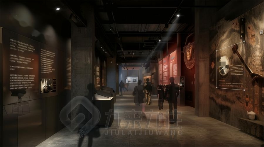 高科技國防安全展廳設計,互動安全展館施工方案,多媒體國防安全教育展覽館設計公司