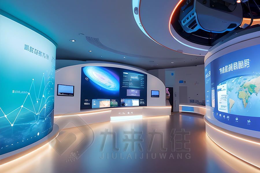 AI智能科普博物館設(shè)計(jì),數(shù)字化展廳施工方案,九來九往高科技展覽館裝修公司