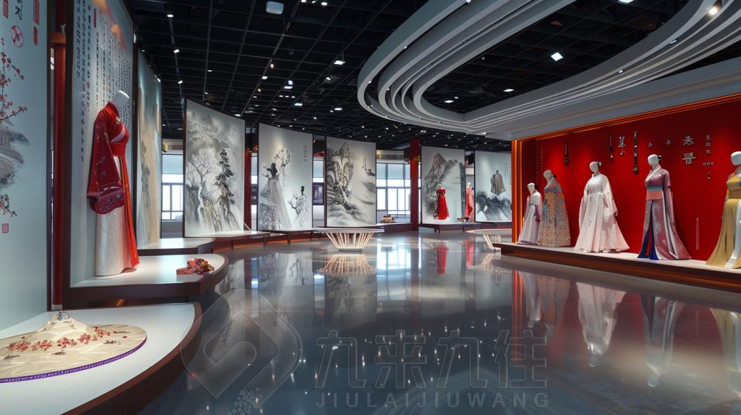 學(xué)校服裝展廳設(shè)計(jì)，美育美術(shù)展廳建設(shè)，虛擬仿真展廳設(shè)計(jì)方案