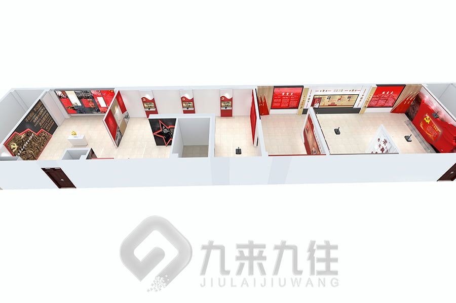 市食品藥品檢驗(yàn)研究院黨建科普展廳建設(shè)，智慧黨建展廳設(shè)計(jì)方案