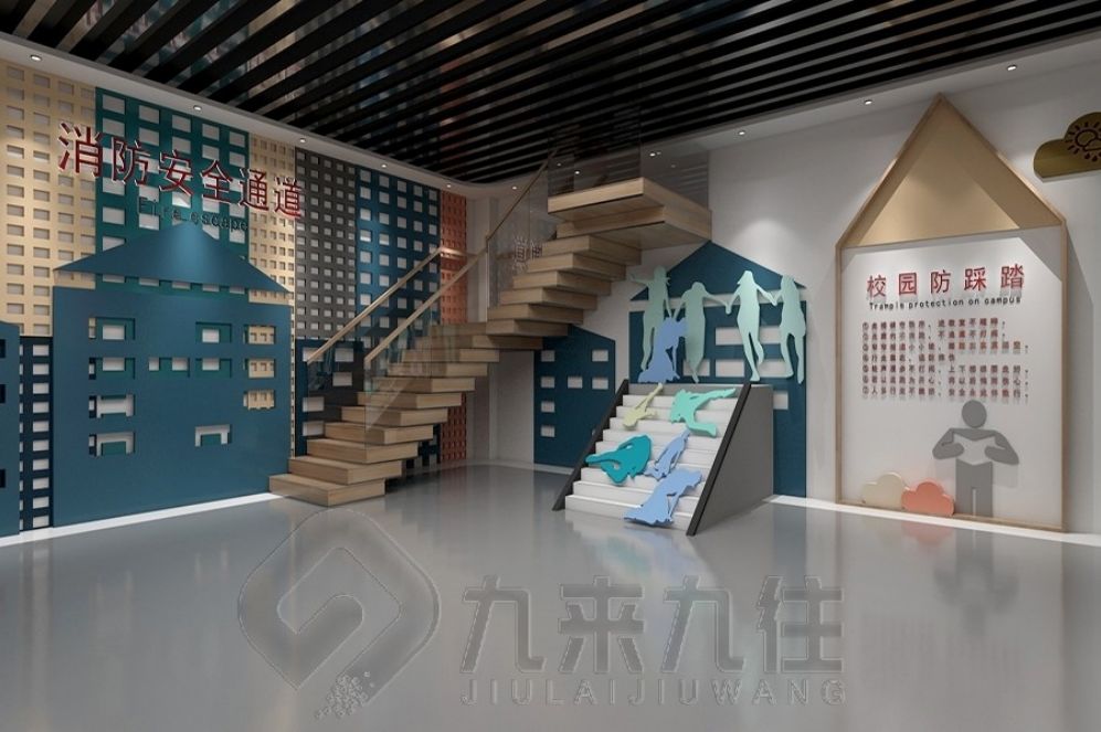安全教育基地設(shè)計(jì)，互動(dòng)多媒體設(shè)備，現(xiàn)代化展廳創(chuàng)意