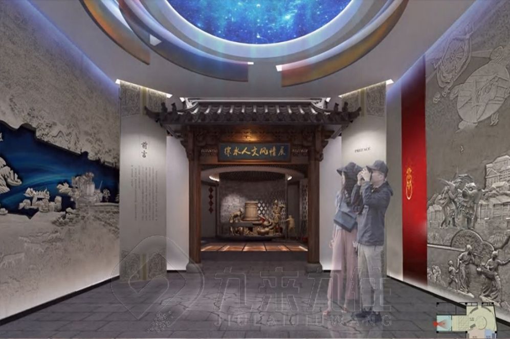 中醫(yī)藥展廳設(shè)計(jì), 多媒體互動展示, 現(xiàn)代化展廳解決