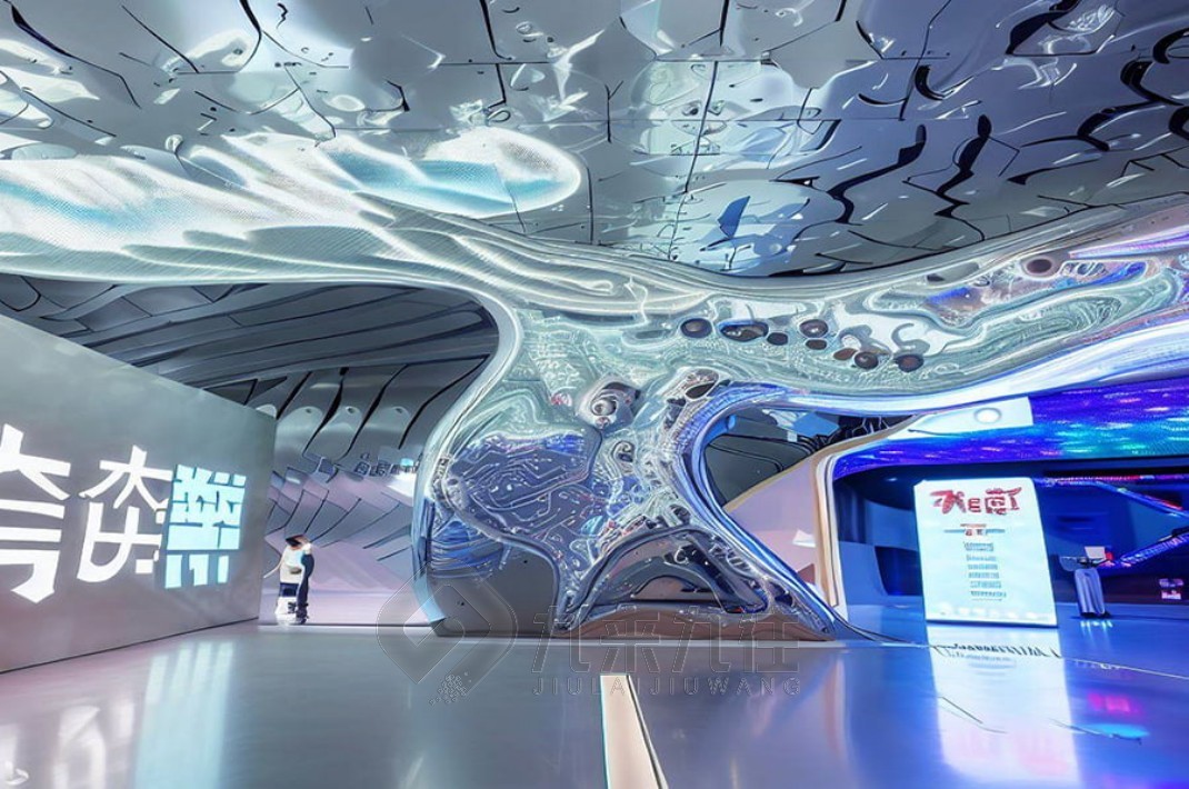 東營(yíng)展示設(shè)計(jì)空間，展示設(shè)計(jì)空間布局設(shè)計(jì)，展廳設(shè)計(jì)效果圖