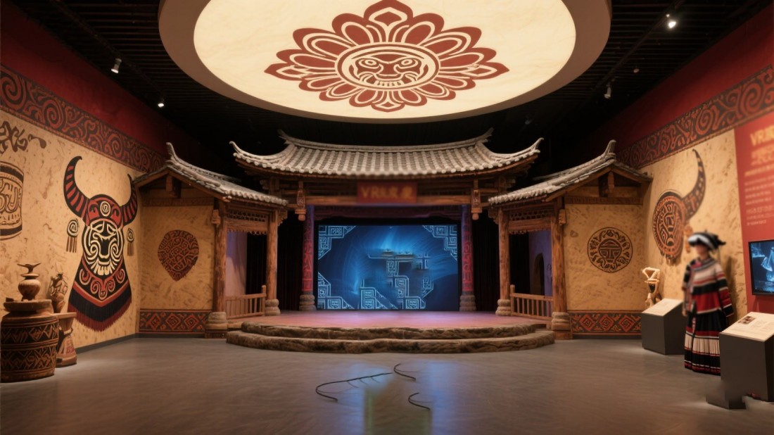 文化體驗(yàn)館，非遺博物館