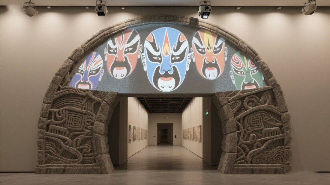 非遺展廳設(shè)計，非遺展示館